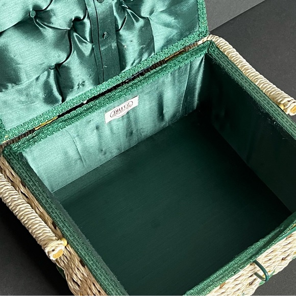 Dritz vintage square sewing basket #984 Made in Japan - Picture 7 of 15